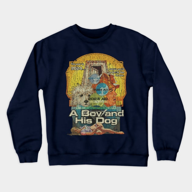 A Boy and His Dog 1975 Crewneck Sweatshirt by JCD666